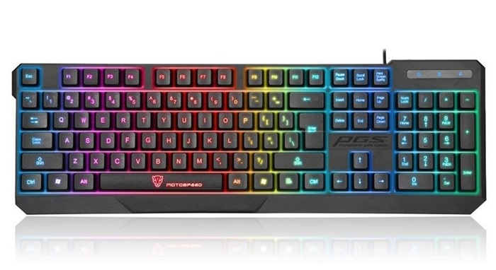  MOTOSPEED K70 GAMING KEYBOARD WITH LED BACKLIGHT