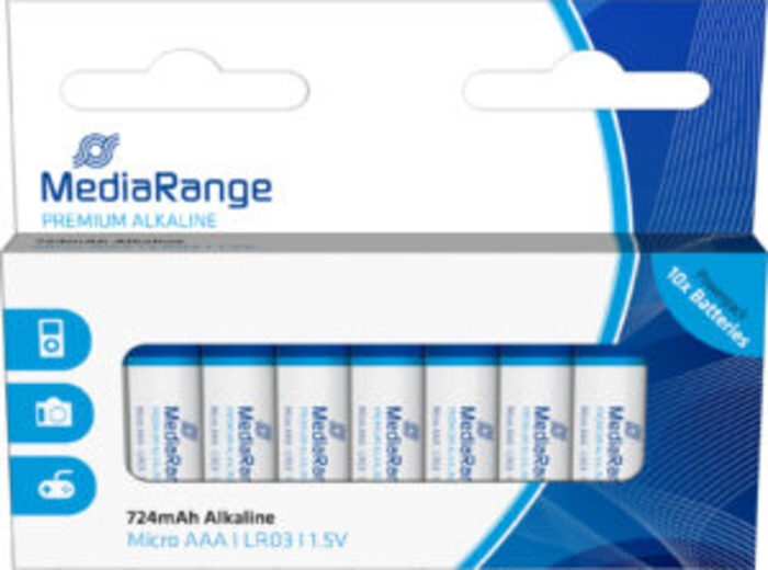 Media Range Μπαταρίες ΑΑΑ 1.5V, 4PCS Media Range Μπαταρίες ΑΑΑ 1.5V, 4PCS