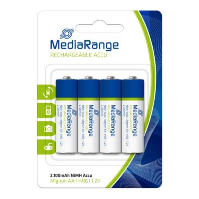 BATTERIES MEDIARANGE 6/2100-4PCS