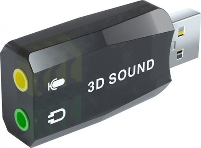 Powertech USB Κάρτα Ήχου για σύνδεση ακουστικών Powertech USB Κάρτα Ήχου για σύνδεση ακουστικών