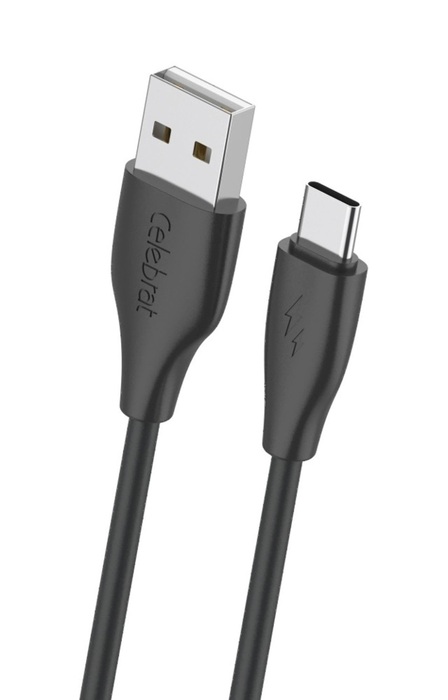 Celebrat Καλώδιο USB-C σε USB-31A, 15w 1m Μαύρο