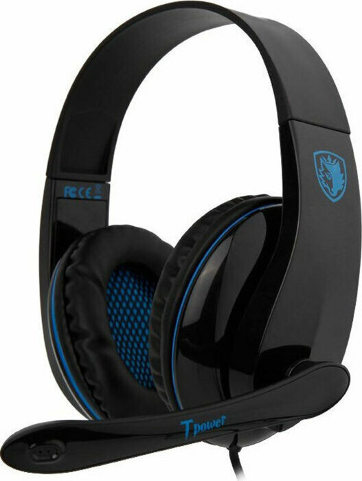 SADES GAMING HEADSET TPOWER BLUE