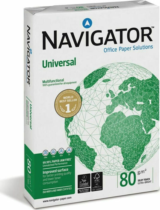 PHOTO PAPER A4 NAVIGATOR UNIVERSAL 80gr