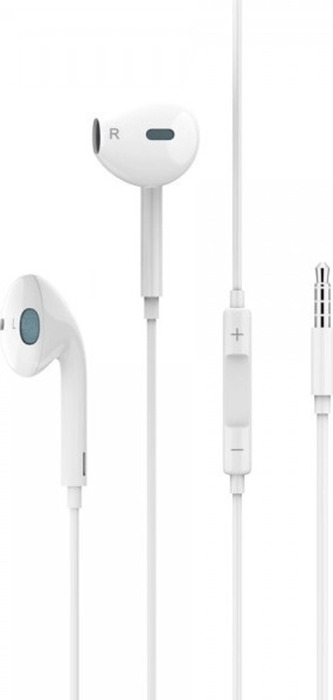 USAMS IN-EAR STEREO EARPHONE 1.2M WHITE