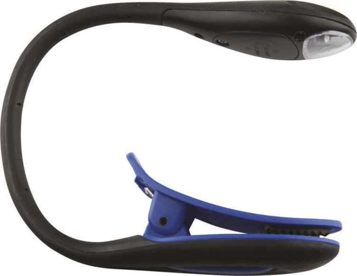 Emos Φακός Led για βιβλίο, Μαύρος