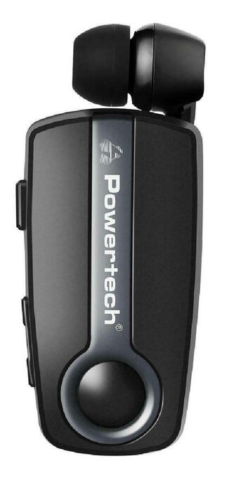 Powertech Bluetooth Earphone Klipp Multipoint Γκρι Powertech Bluetooth Earphone Klipp Multipoint Γκρι