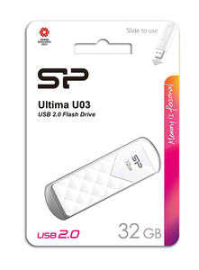 SILICON POWER U03 64GB USB 2.0 ΛΕΥΚΟ Φωτογραφία 3