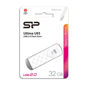 SILICON POWER USB 2.0 U03 32GB ΛΕΥΚΟ Φωτογραφία 3