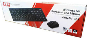 DQR Wired Keyboard-Mouse Set Black