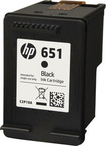 HP 651 BLACK INK CRTR Photo 2