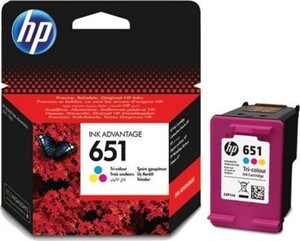 HP 651 TRICOLOR INK CRTR Photo 2