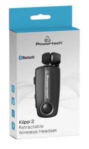 POWERTECH BLUETOOTH EARPHONE KLIPP 2 PT-998 MULTIPOINT GREY Photo 3