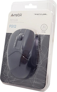 A4TECH WIRELESS MOUSE FSTYLER FG12 BLACK Photo 3