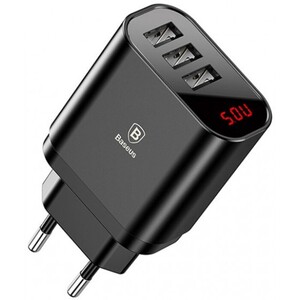 CHARGER BASEUS 3.4A BLACK Photo 2