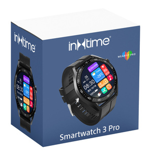 INTIME SMARTWATCH 3 PRO, 1.28'' IP67 ΜΑΥΡΟ Φωτογραφία 2