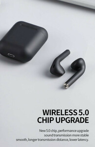 CELEBRAT W10 EARBUD BLUETOOTH HANDSFREE HEADPHONES WITH CHARGING CASE BLACK Photo 4