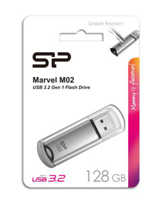 SILICONPOWER USB MARVEL M02 3.2 128GB SILVER Photo 2