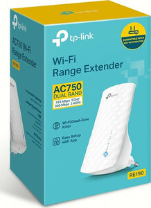 TP-LINK RE190 WIFI EXTENDER DUAL BAND 2.4 & 5GHz 750Mbps Φωτογραφία 3