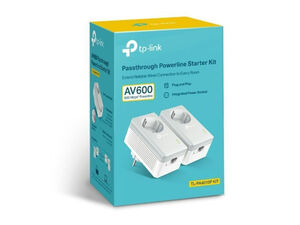 TP-LINK TL-PA4010P KIT V5 POWERLINE ΔΙΠΛΟ ΓΙΑ ΕΝΣΥΡΜΑΤΗ ΣΥΝΔΕΣΗ, PASSTHROUGH ΜΕ ΠΡΙΖΑ + ΘΥΡΑ ETHERNET Φωτογραφία 2