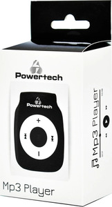  POWERTECH MP3 PLAYER WITH CLIP HEADPHONES BLACK Photo 3