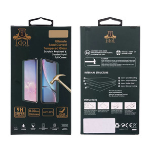Volte-Tel Idol 1991 Tempered Glass iphone 14 6.1" Semi Curved Full Cover