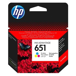 HP 651 TRICOLOR INK CRTR