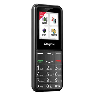 Energizer Mobile Phone Feature E4 32MB/2GB Dual Sim 2G 1.77" Black